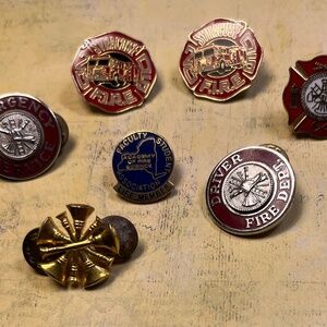 Fire Department Tack Pin Lot